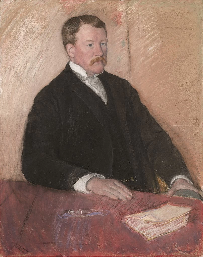 Mary Cassatt - 177, Ritratto di Alexander J. Cassatt, Museo d'arte di Seattle